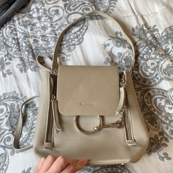 Lulus Handbags - Light Grey Backpack Purse